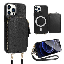 Load image into Gallery viewer, ZVE Mag-safe Crossbody Wallet Case

